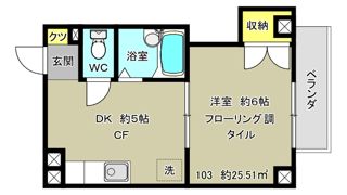 ローレルハイツ柴崎の間取り画像