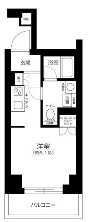 PREMIUM CUBE 横浜の間取り画像