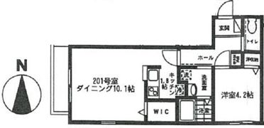 ル ソレイユの間取り画像