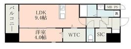 レクシアフラッツ桜町の間取り画像