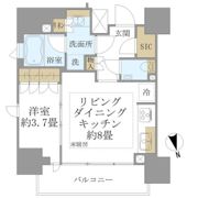 ピアース渋谷の間取り画像