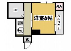 てるおかビルの間取り画像