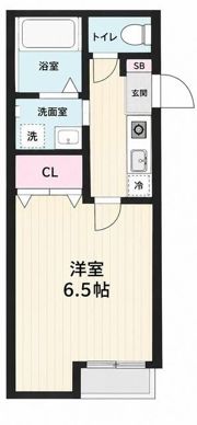 リバーサイド横浜の間取り画像