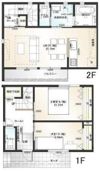 伊島戸建賃貸住宅の間取り画像