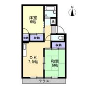 プレジール藤原A棟の間取り画像