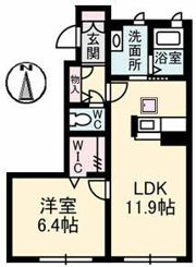 レーヴの間取り画像