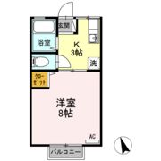 シティハイム三宅Ⅱの間取り画像