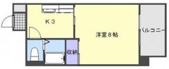 リバージュサンヨーの間取り画像