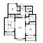 エステート松尾の間取り画像