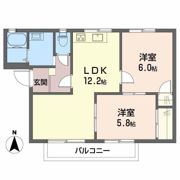 フレグランス関谷 A棟の間取り画像