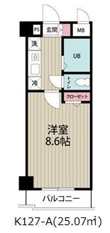 阿部松島マンションの間取り画像