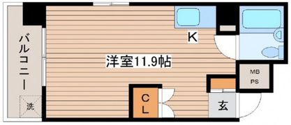 メゾン小河内の間取り画像