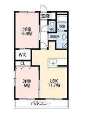 コルベーユの間取り画像