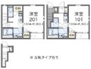 クレイノKIYOMIⅡの間取り画像