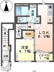 花美月の間取り画像