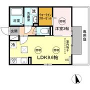 スカイブルー B棟の間取り画像