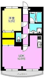セシオンの間取り画像
