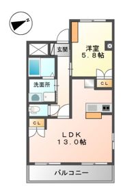 エバーグランディールⅡの間取り画像