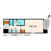 リッツ桜宮パークフロントの間取り画像