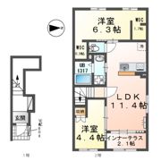 フォレストパーク 要の間取り画像
