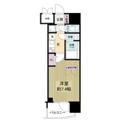 セレニテ本町東リアンの間取り画像