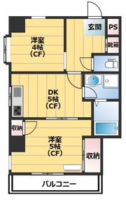 クローネ荻窪の間取り画像