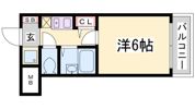 エステムコート芦屋西の間取り画像