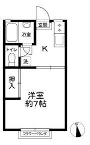 チェリーハイムの間取り画像