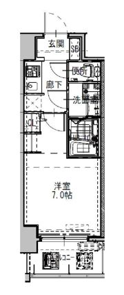 S-RESIDENCEドーム前千代崎の間取り画像