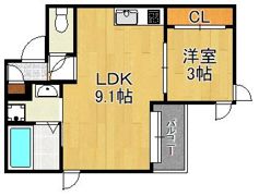 Regalestラフィエの間取り画像