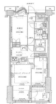リビオ武蔵野中町の間取り画像