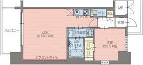 プレジオ梅田の間取り画像