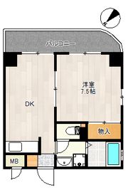 レクシア新大阪の間取り画像