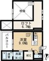 エスポワールTOBESHITAの間取り画像