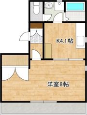 キャッスル花園の間取り画像