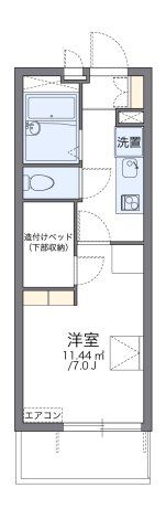 レオパレスSTEPの間取り画像
