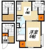 ベルシェ広尾の間取り画像