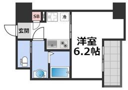 ArtizA森ノ宮D.C.の間取り画像
