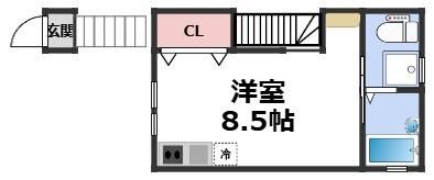 ラフィニール京橋の間取り画像