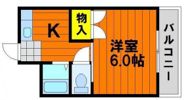 サンハイム青江 Ⅰ棟の間取り画像