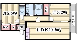 ラヴェール北五葉の間取り画像