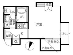 ゴールデンベルC棟の間取り画像