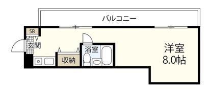 第9シティビルの間取り画像