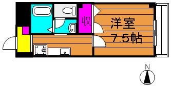 ビューハイツ吉備路の間取り画像