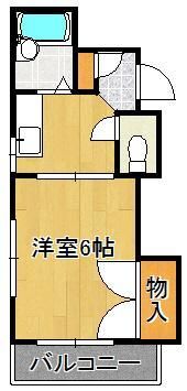 朝日ハイツの間取り画像