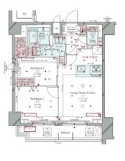 コンシェリア町屋の間取り画像