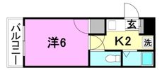 オレンジコート土居田の間取り画像