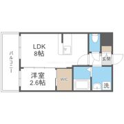 セレニテ新大阪ミラク壱番館の間取り画像