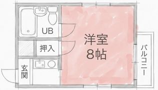 タカラマンションの間取り画像