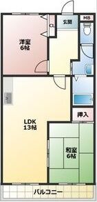 メゾン池場の間取り画像